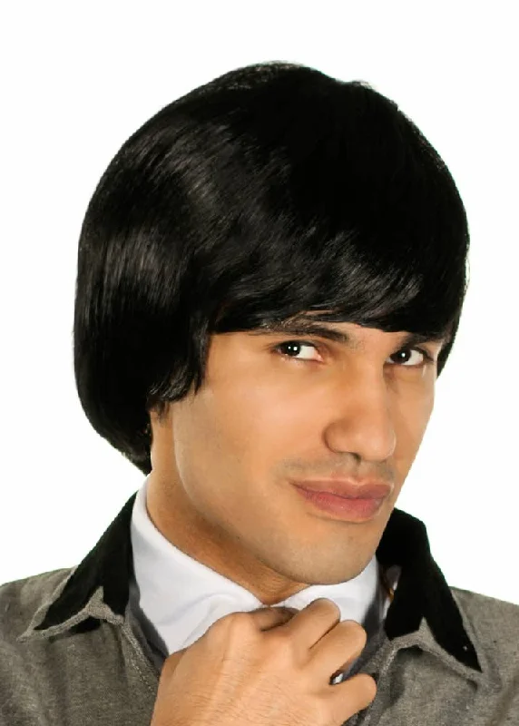 Wig for vivid flair-Fab Four Mens Beatle's Costume Wig