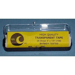 MR C TRANSPARENT STRIP TAPE 36 CT X 1/2 IN.