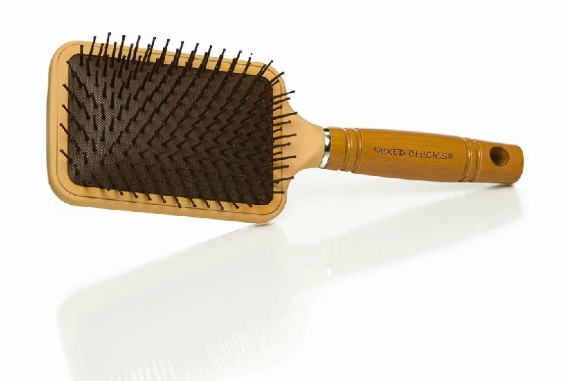 Calm cream-MIXED CHICKS PADDLE BRUSH