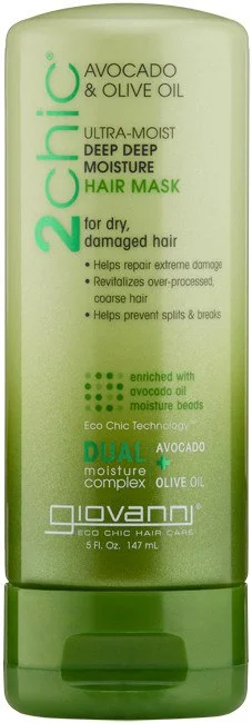 Hair care tips for hair dynamism-Giovanni 2Chic Ultra-Moist Deep Deep Moisture Mask 5 oz