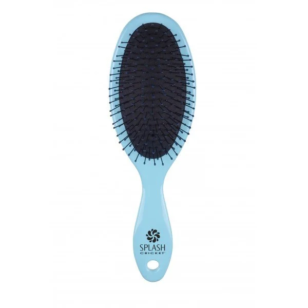 Glow chalk-Cricket Splash Detangling Brush-True Blue