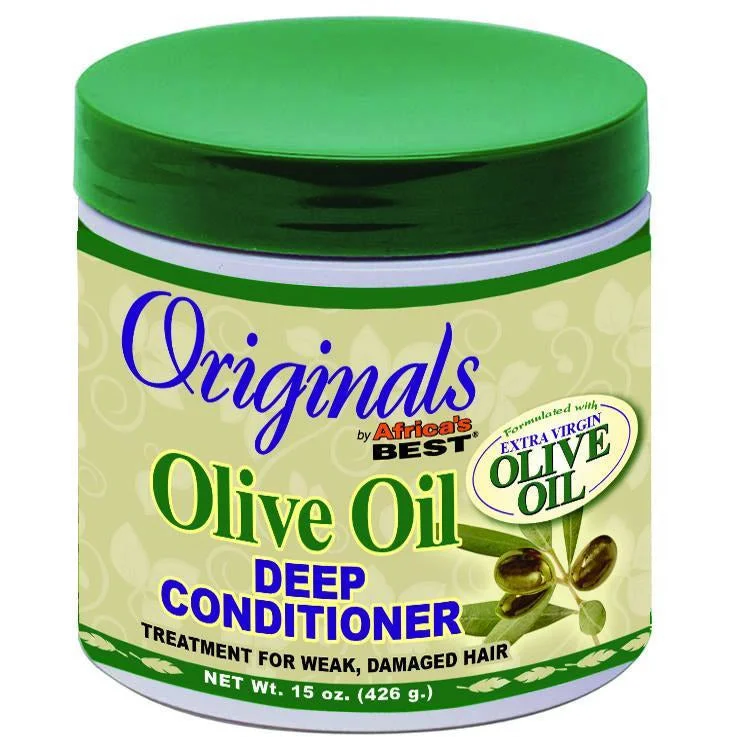 Best hair care for stress shedding-Originals Olive Oil Deep Conditioner - 15 Oz