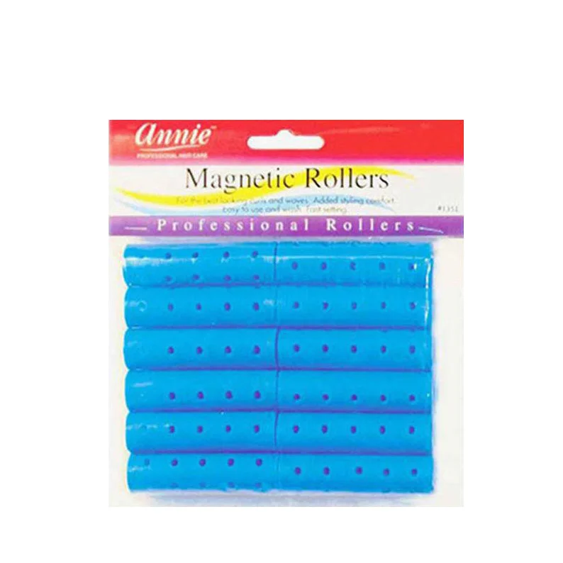 ANNIE Magnetic RollerS 5/8" Dia 12ct [BLUE] #01351