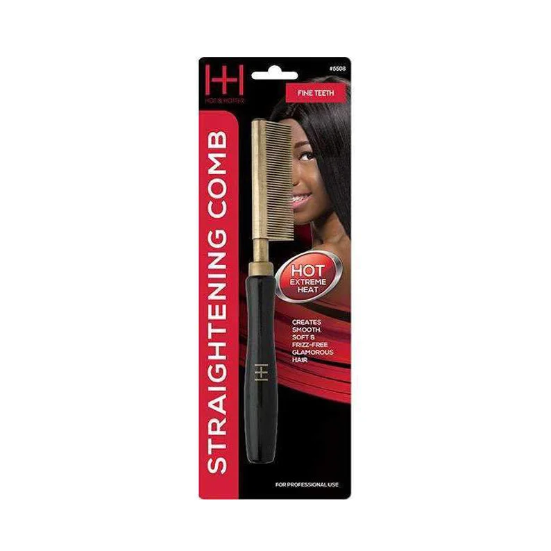 ANNIE HOT & HOTTER Thermal Straightening Comb [FINE TEETH] #05508