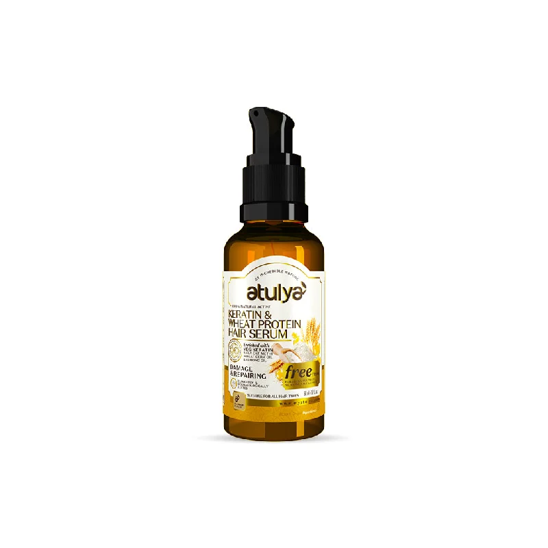 atulya Keratin & Wheat Protein Hair Serum 50ml (Buy 7 Products & Get Rs.700 Off)