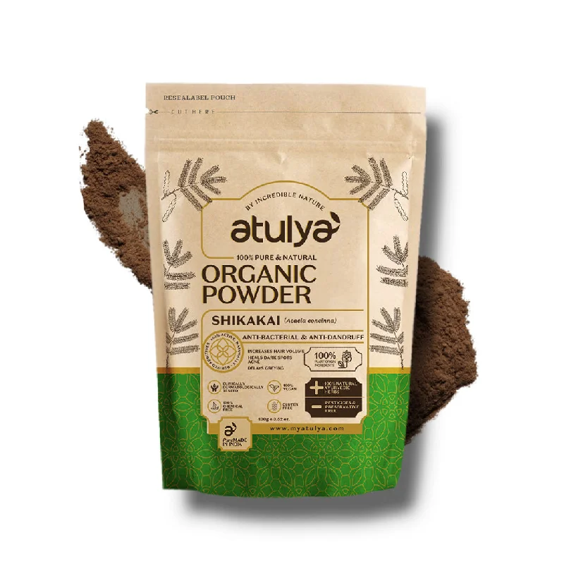 atulya Shikakai Organic Powder - 100 % Pure & Natural (3 Products at Rs.399)