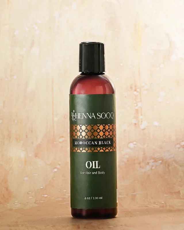 Best hair care for hair refinement-Moroccan Black Oil