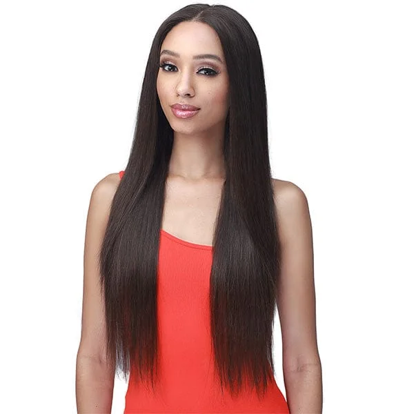 real person hair ring modern ring-Bobbi Boss 100% Human Hair Deep Lace Wig - MHLF720 KAREEN