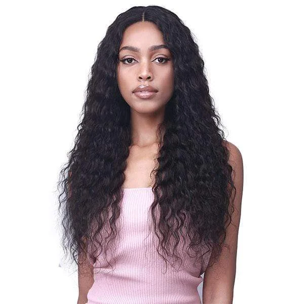 real person hair ring solid ring-Bobbi Boss 100% Human Hair Lace Front Wig - MHLF753 CATALEYA