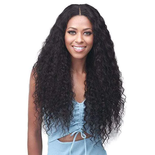 real person hair ring powerful ring-Bobbi Boss 100% Human Hair Wet&Wavy Lace Front Wig - MHLF754 DORIN