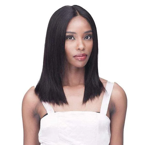 real person hair ring bold craft-Bobbi Boss 100% Virgin Remy Human Hair HD Lace Wig - BNLFST16 STRAIGHT 16