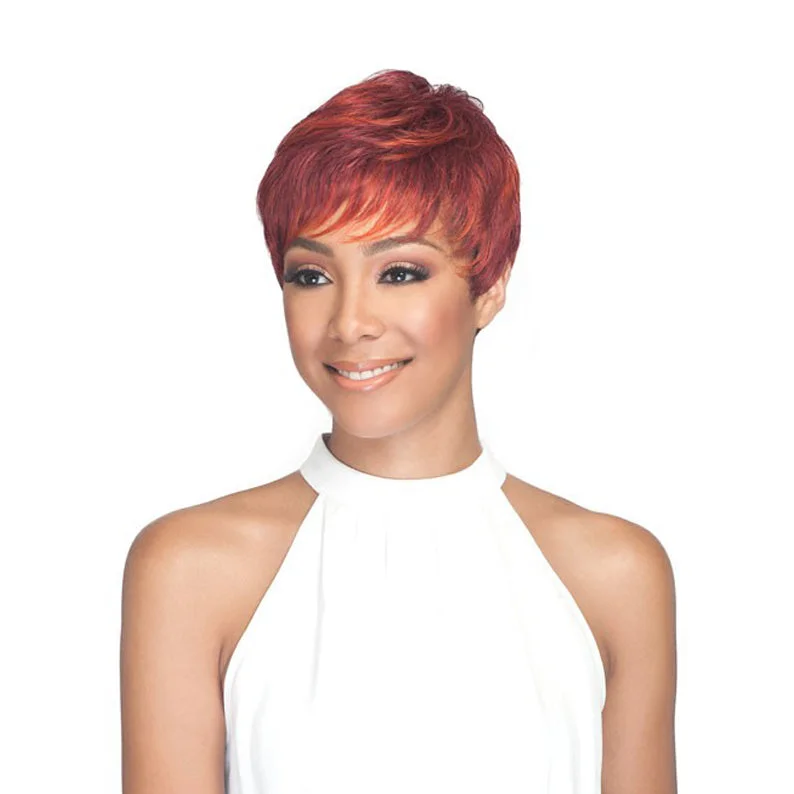 Synthetic wigs for talent shows-BOBBI BOSS Premium Synthetic Full Cap WIG MILA