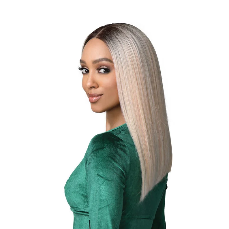 Crystal synthetic wigs pale-BOBBI BOSS Synthetic Hair 13x5 HD Frontal Lace Wig - CHERIE