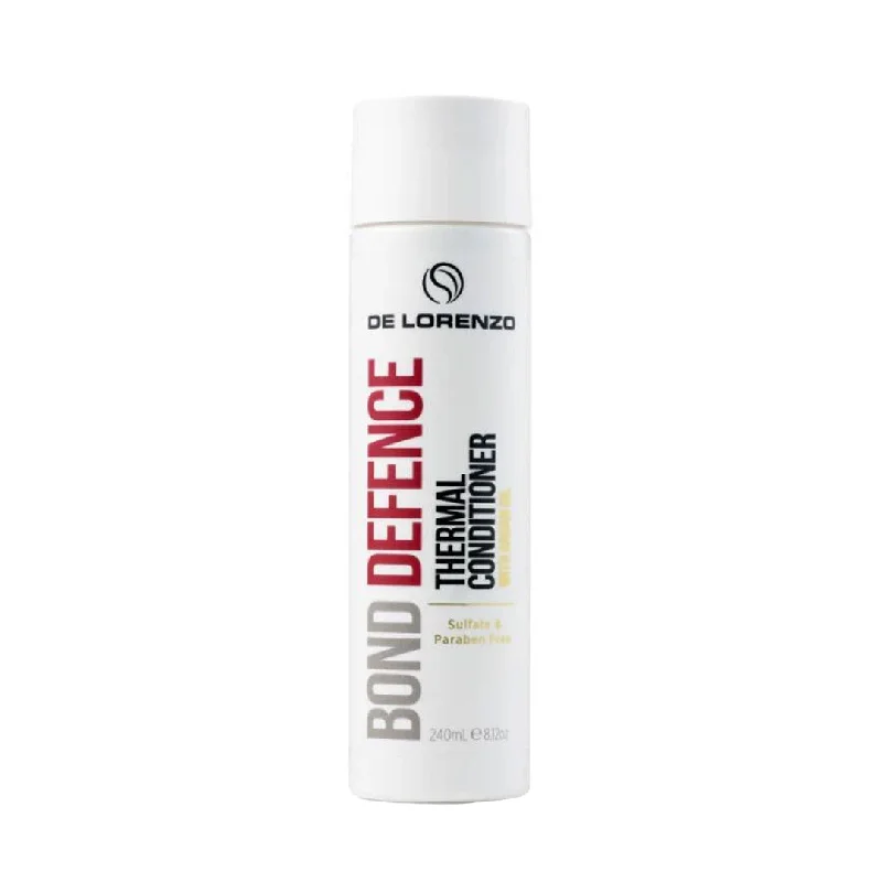 Moisturizing hair care for curl restoration-De Lorenzo Bond Defence Thermal Conditioner 240ml