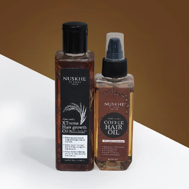 Coffee Hair Oil & Xtreme Hair Oil