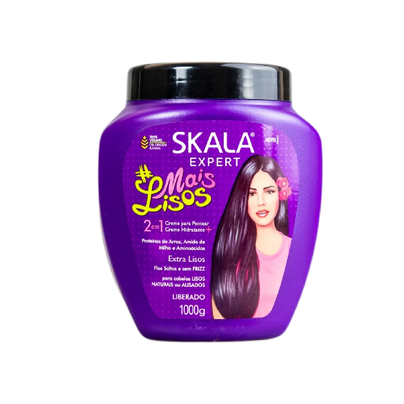 Creme De Tratamento 1000g #maislisos / Treatment Cream 1000g More Straight Treatment Cream - Skala