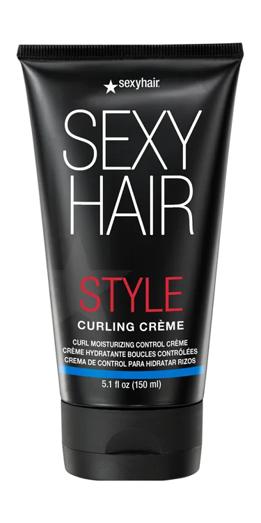 Hair care routine for tattered ends-Sexy Hair Curling Creme