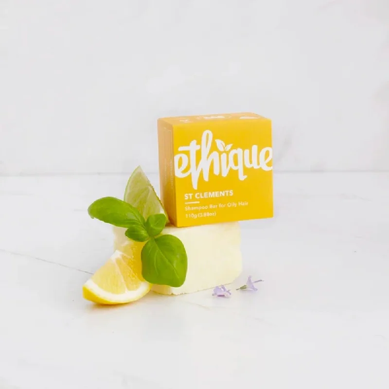 ETHIQUE Solid Shampoo Bar for Oily Hair 110g - St Clements