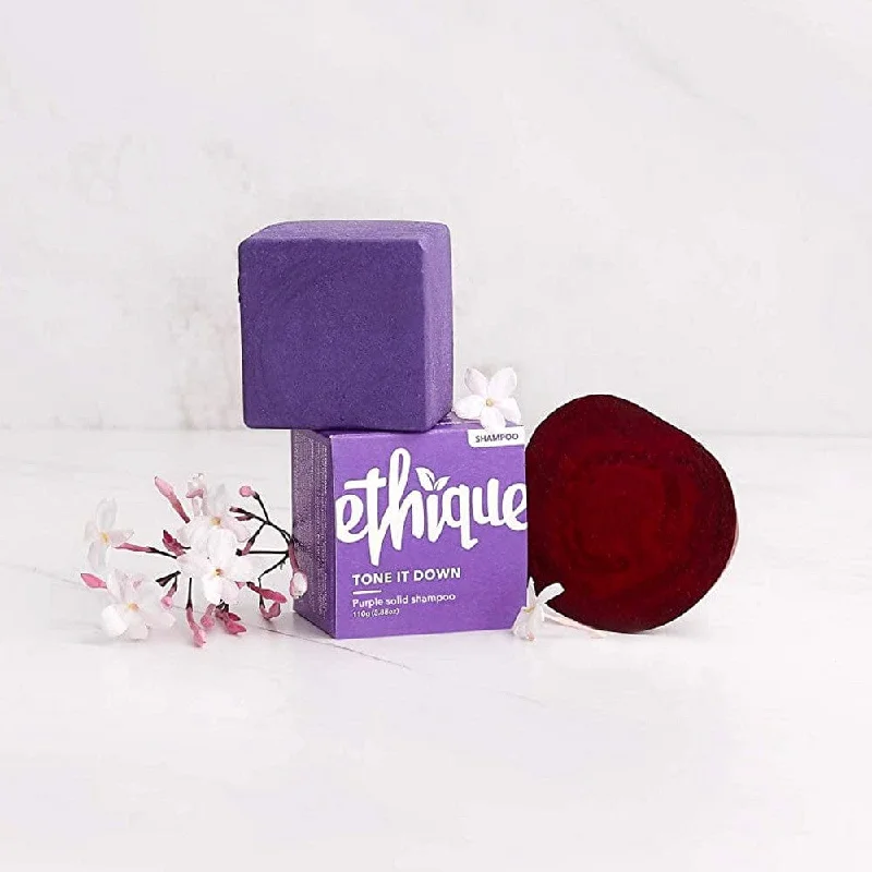 ETHIQUE Solid Shampoo Bar Purple 110g - Tone It Down