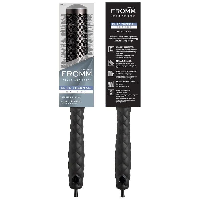 Mend balm-Fromm Elite Ceramic Round Brush 1.25