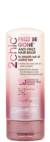 Hair care for brassiness correction-Giovanni 2Chic Frizz Be Gone Hair Balm 5 oz