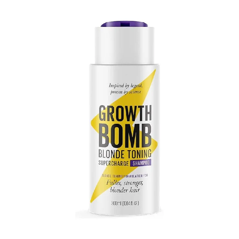 Growth Bomb Supercharge Shampoo Blonde Toning 300ml