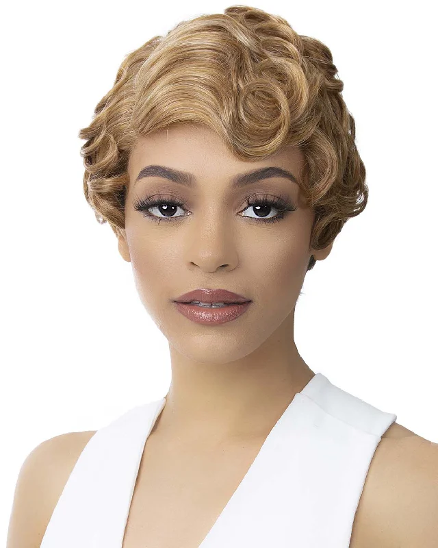 Synthetic wigs for folk dance-HD Lace Love Me | Lace Front & Lace Part Synthetic Wig by It's a Wig