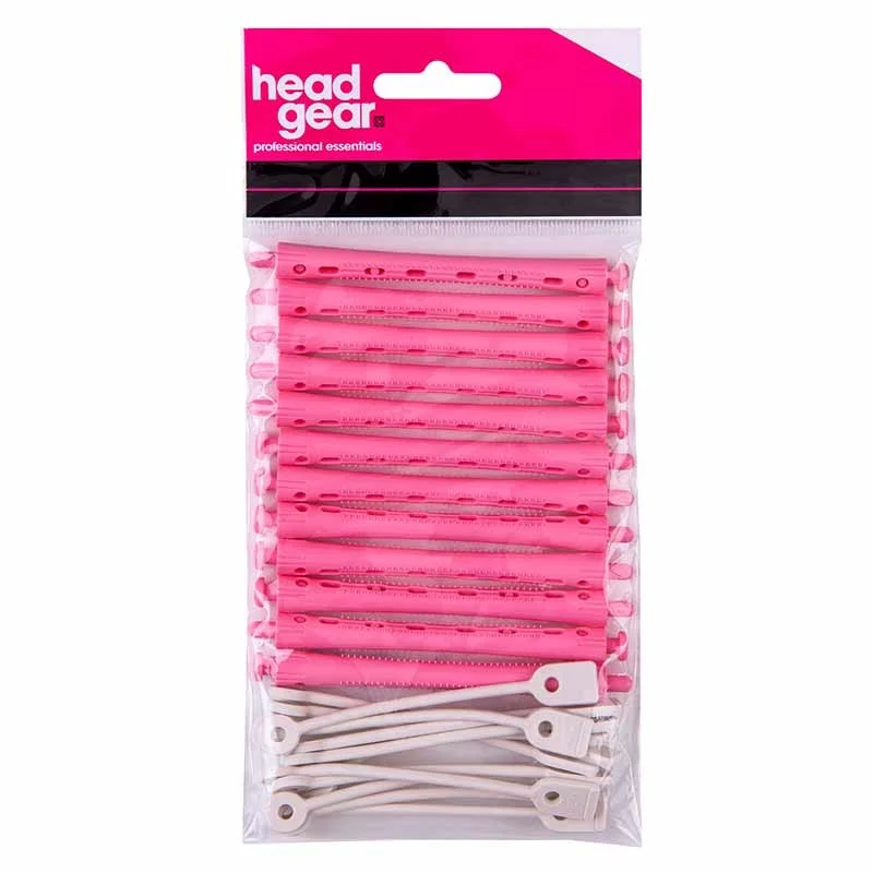 Satin lotion-Head-Gear Perm Rods Pink