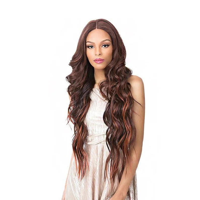 Synthetic wigs for gender reveals-IT'S A WIG Synthetic 13x6 Lace Front Wig DIVINE