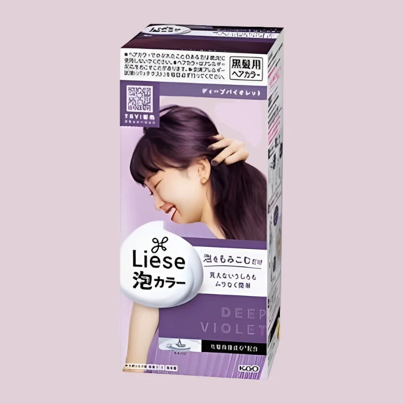 Kao Liese Bubble Hair Color Deep Purple