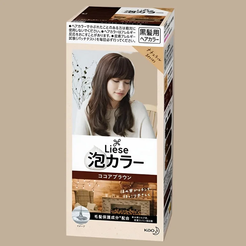 Kao Liese Prettia Bubble Hair Color Cocoa Brown