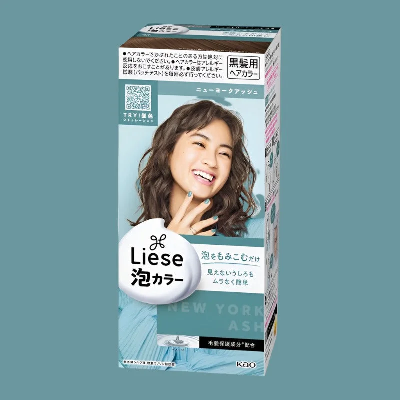 Kao Liese Prettia Bubble Hair Color Ash Brown