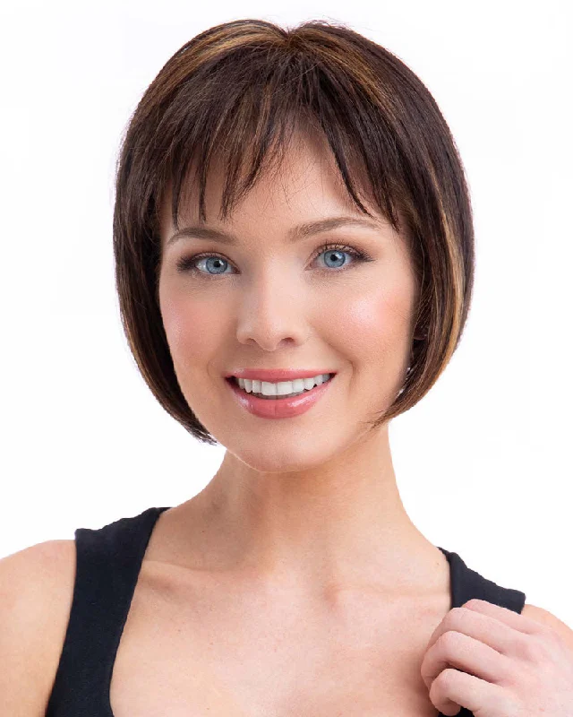 Synthetic wigs with silky feel-Kara | Monofilament Top Synthetic Wig by Wig Pro