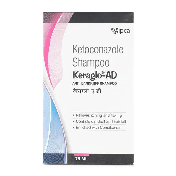 Keraglo - AD Anti-Dandruff Shampoo, 75ml