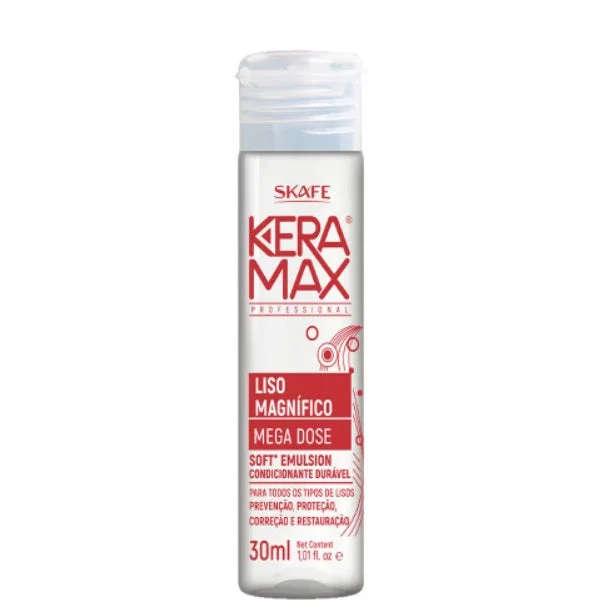 Keramax Magnificent Smooth Mega Dose Hair Treatment Ampoule 30ml - Skafe