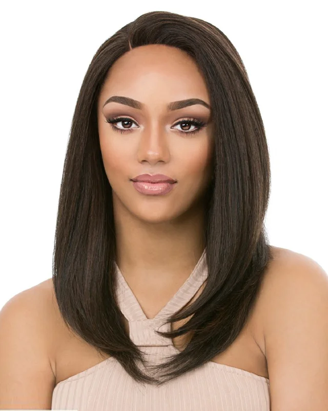 Synthetic wigs with wide fringe-Lace Full Solar | Lace Front Synthetic Wig by It's a Wig