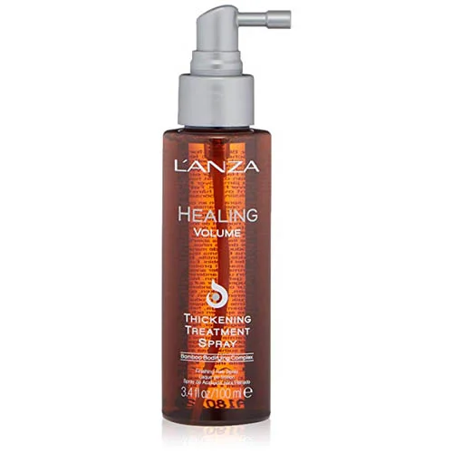 How to care for brittle bouncy coily hair-Lanza Healing Thickening Treatment 3.4 oz