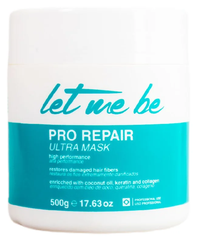 Let Me Be Pro Repair Ultra Mask w/ Coconut Oil, Keratin and Collagen 500g - ProSalon