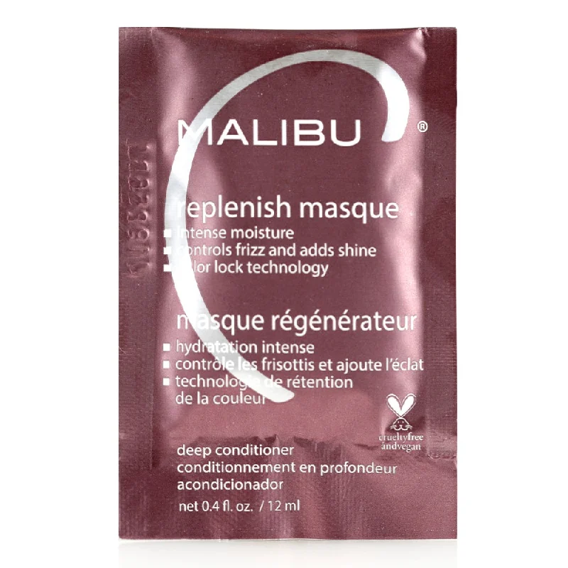 How to protect hair from dust-Malibu C Color-Lock Replenish Masque Packette .4 oz