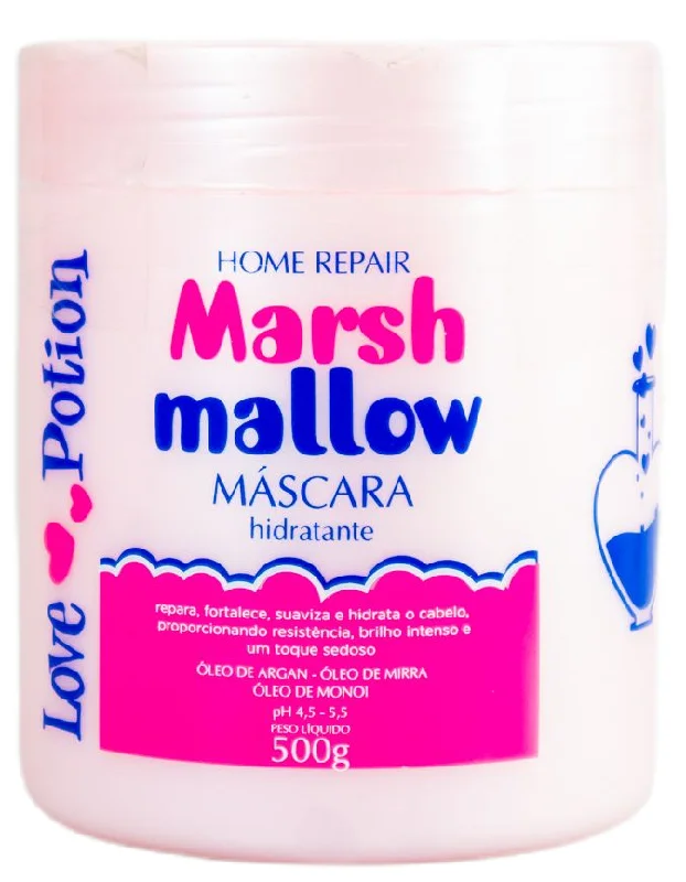 Home Repair Moisturizer Marshmallow Argan Mirra Monoi Mask 500g - Love Potion