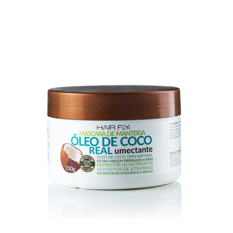 Hair Fly Mask Butter Real Coconut Oil 250g