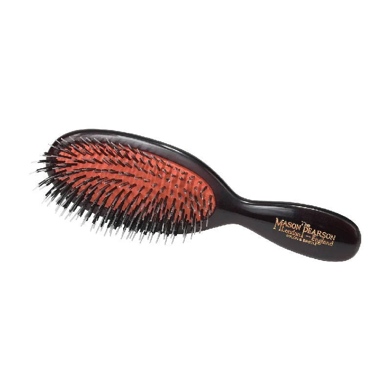 Scalp dew mask-Bristle and Nylon Brush Pocket Size