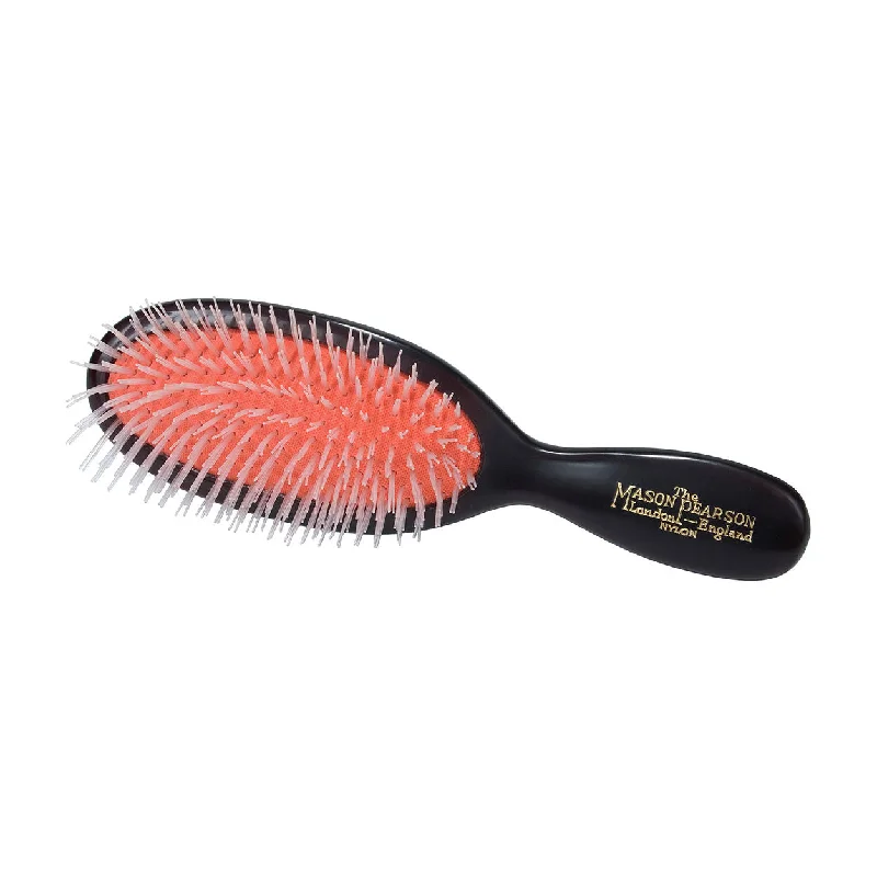 Thick cream-Pocket Nylon Hair Brush