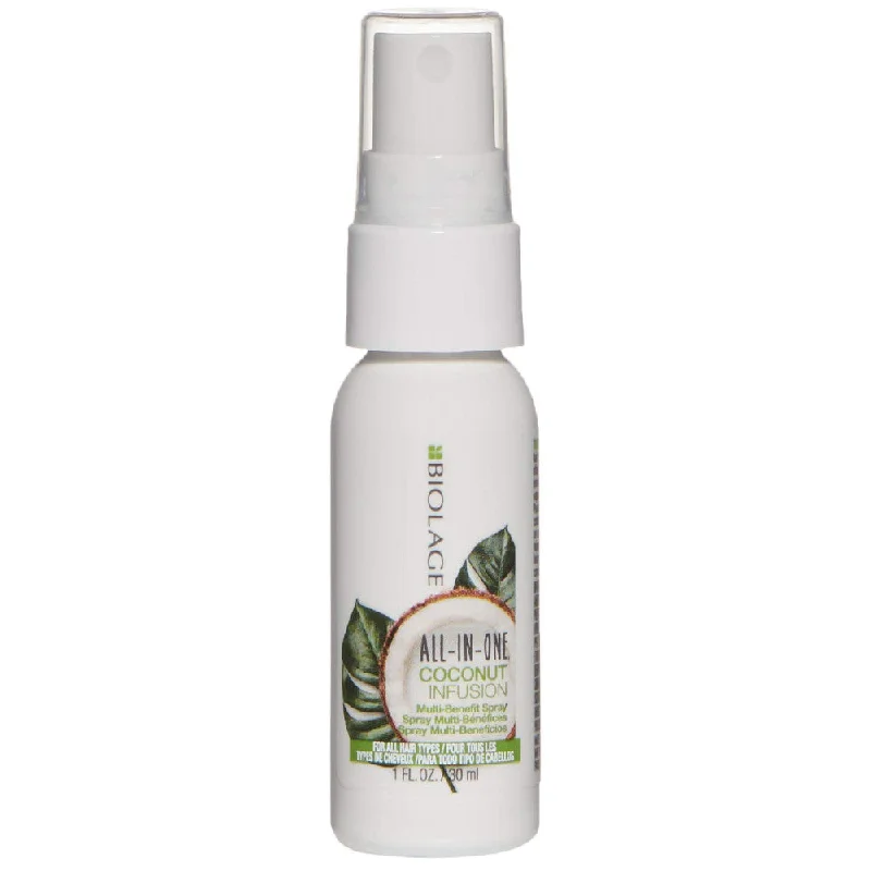 Hair care for voluminous curls-Matrix Biolage All-In-One Coconut Infusion Leave-In Treatment Spray