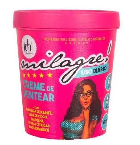 Milagre "Miracle" Daily Treatment Combing Cream Hair Mask 450g - Lola Cosmetics