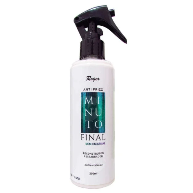 Easy hairspray-Minuto Final Anti Frizz Reconstructor Treatment Finisher Leave-in 200ml - Skafe