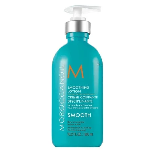 Hair care routine for curl elevation-MoroccanOil Smoothing Lotion