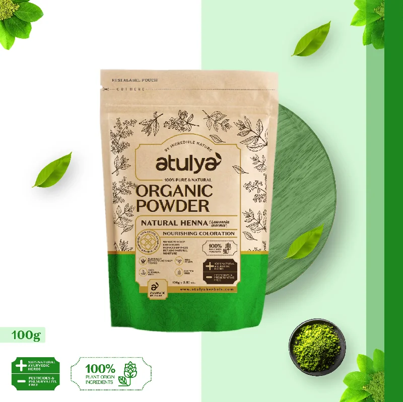 atulya Organic Henna Powder - 100gm