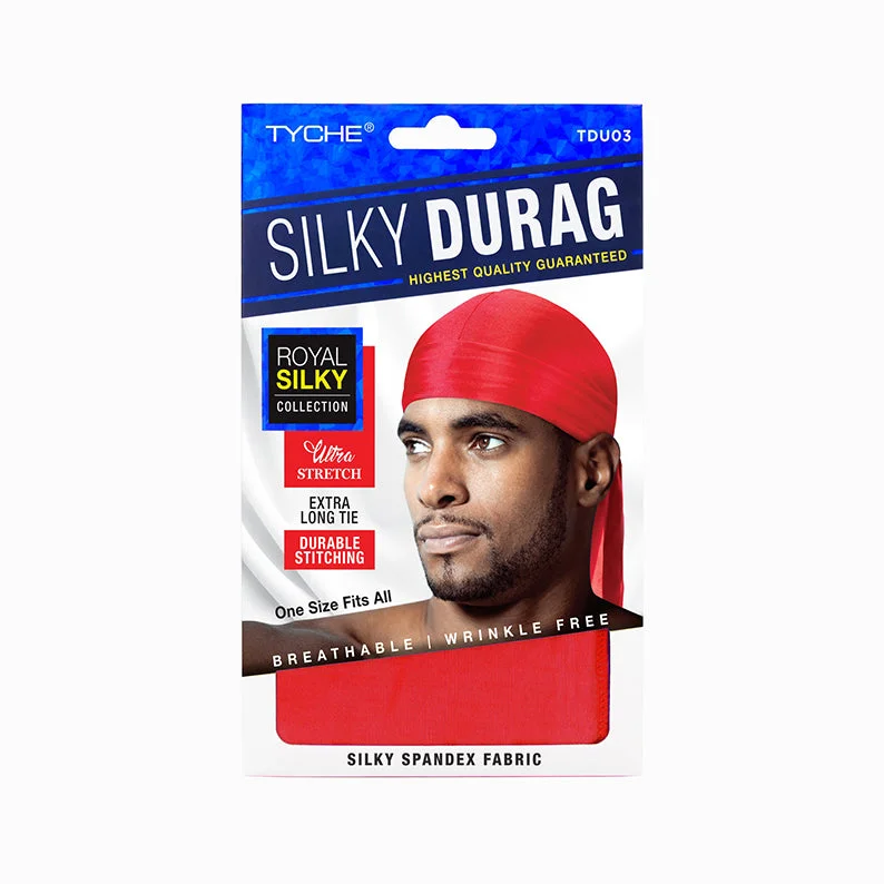 NICKA K TYCHE Silky Durag [RED] #TDU03