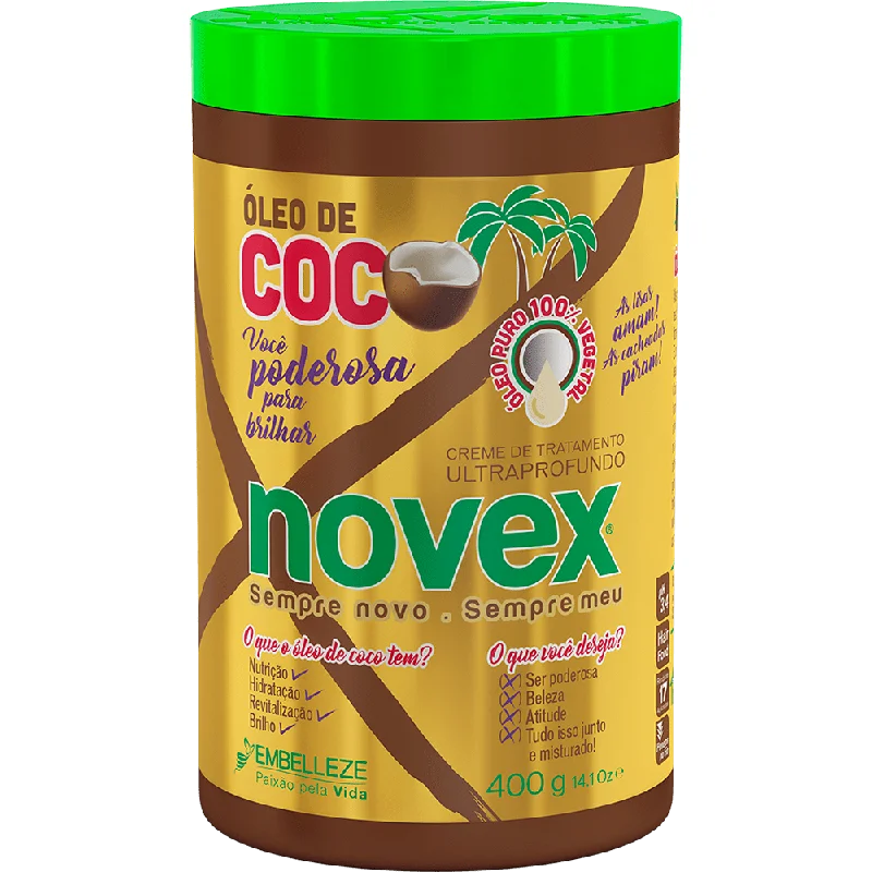 Novex Treatment Cream Coconut Oil 400g